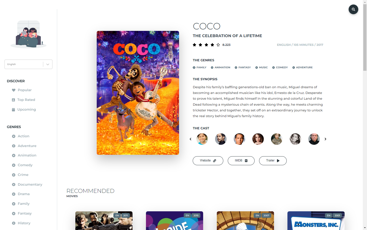 Modern Movies Library screenshot 2