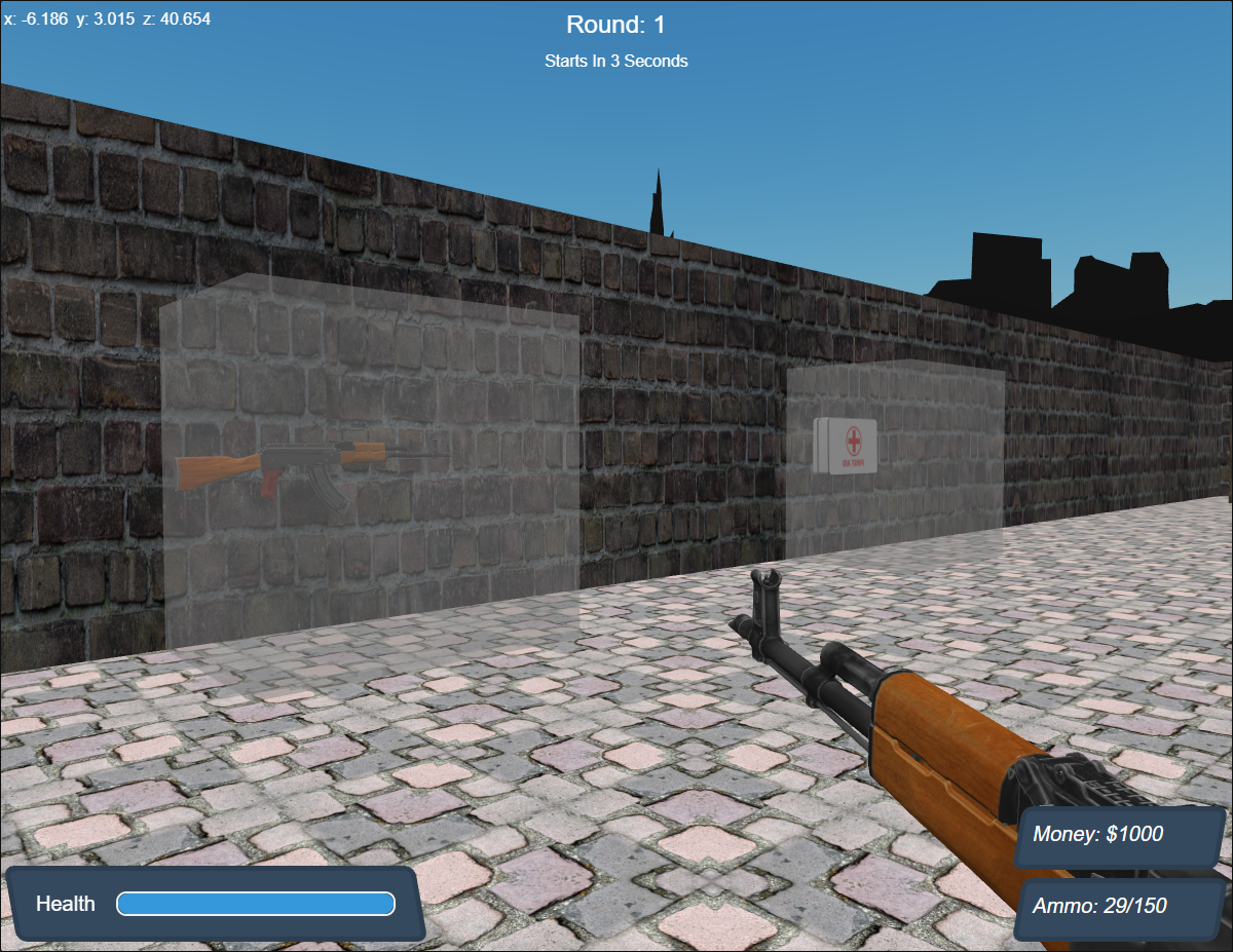Babylonjs FPS Shooter