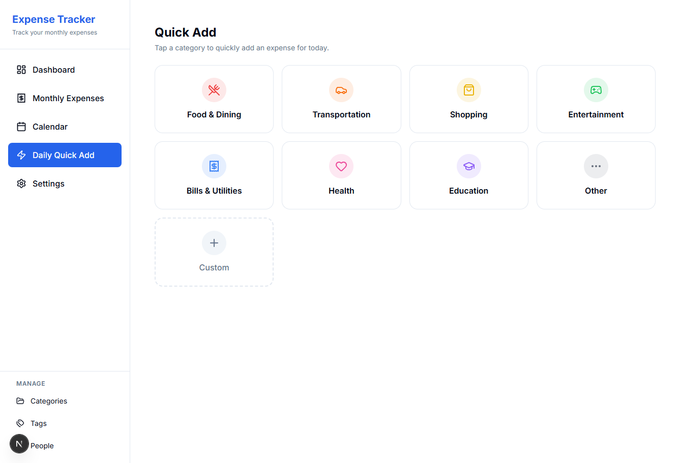 Expense Tracker screenshot 4