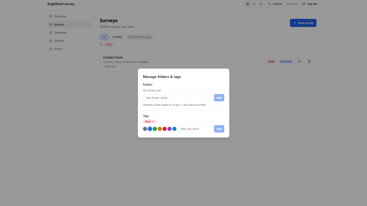 BrightPixel Survey screenshot 7