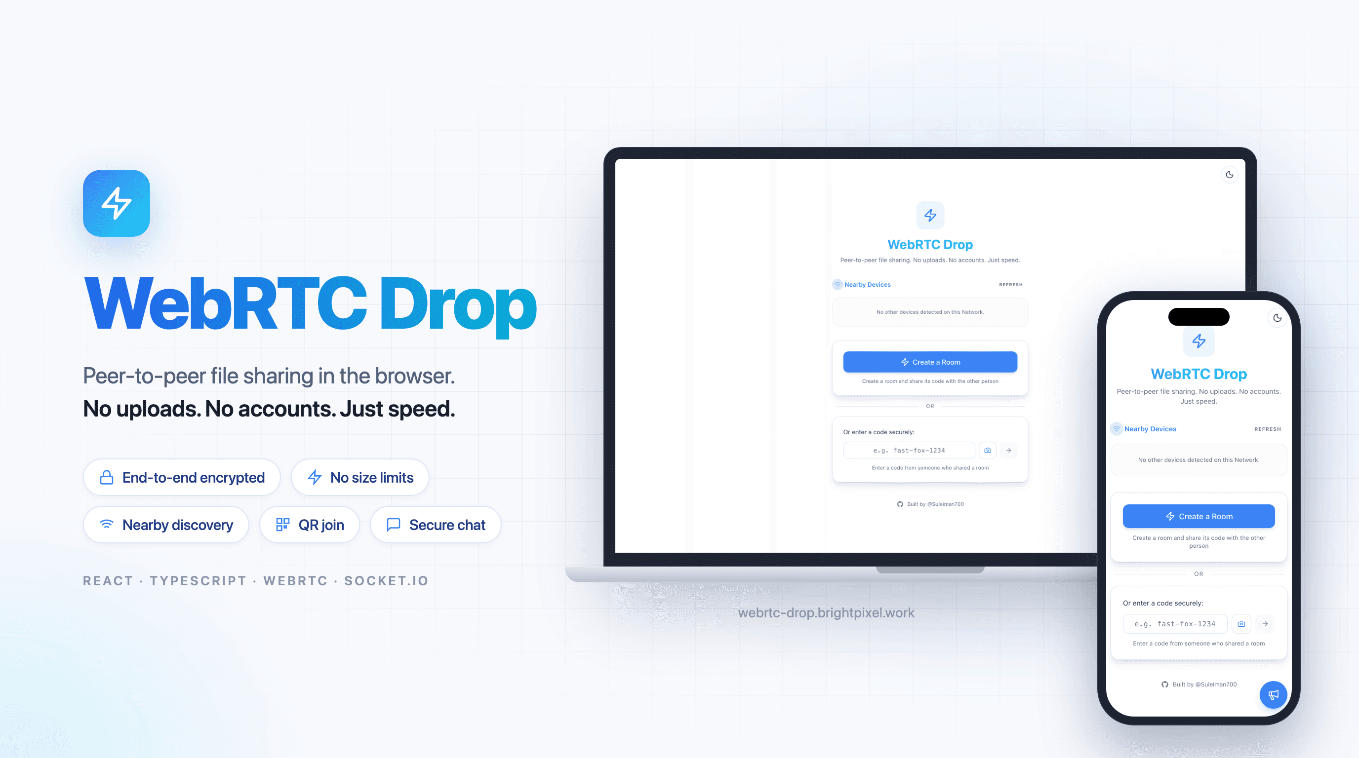 WebRTC Drop