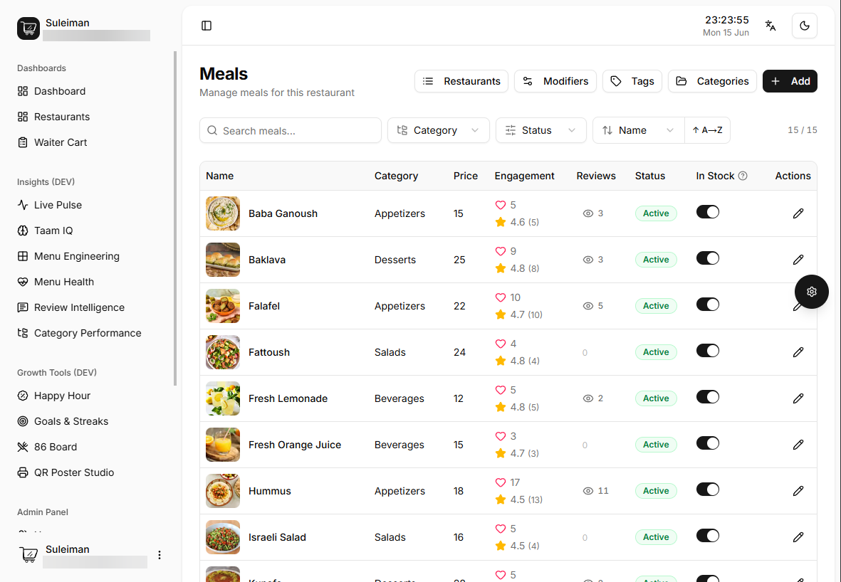 Taam screenshot 2