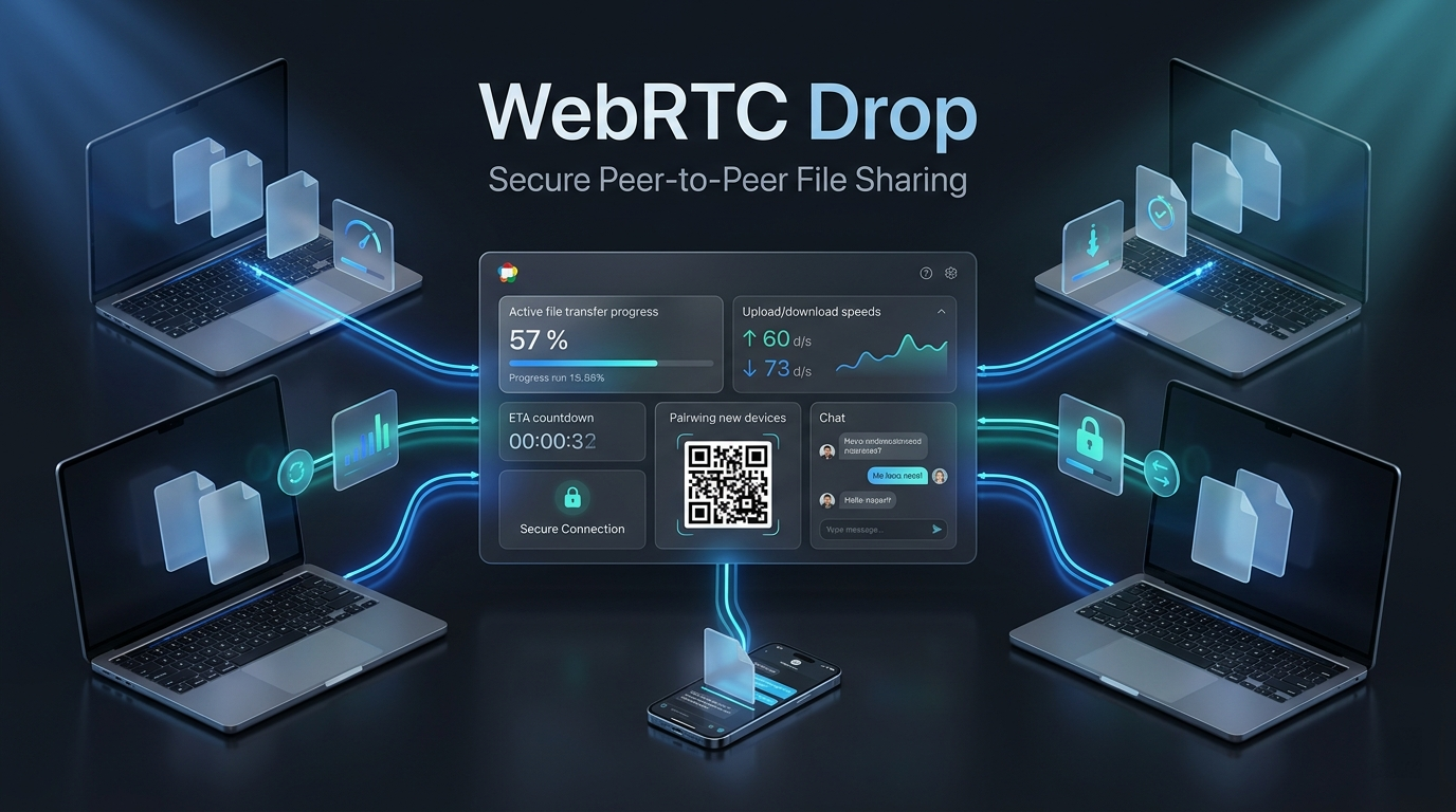 WebRTC Drop screenshot 1