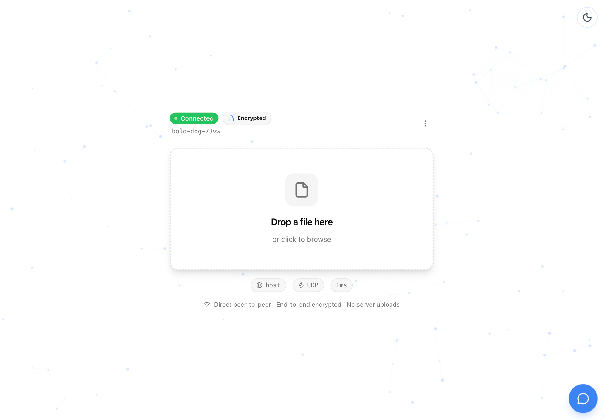 WebRTC Drop screenshot 3