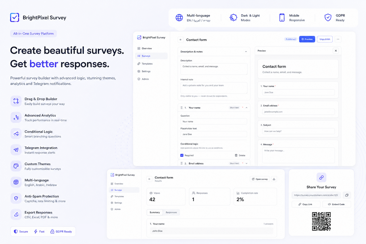 BrightPixel Survey