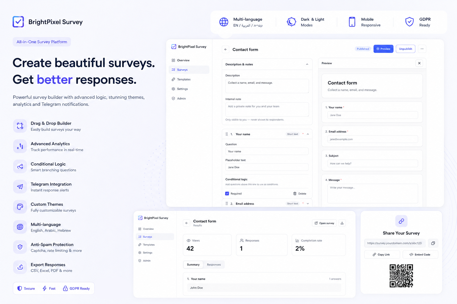 BrightPixel Survey
