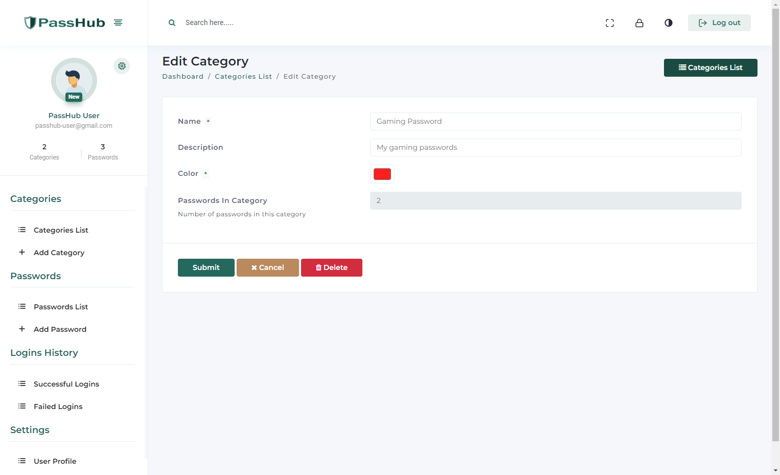 PassHub screenshot 3