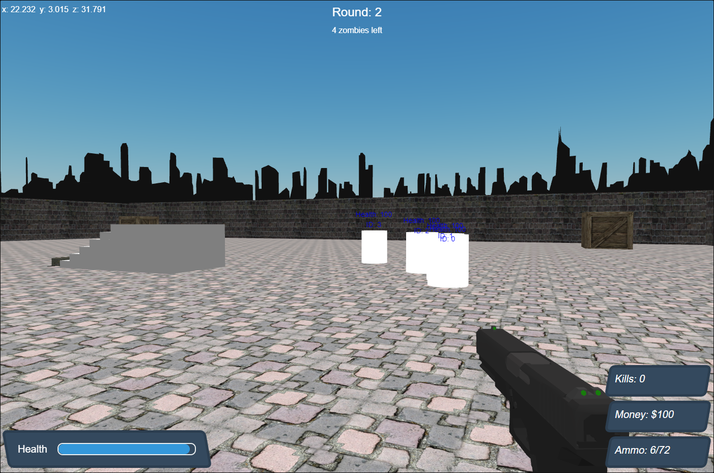 Babylonjs FPS Shooter screenshot 2