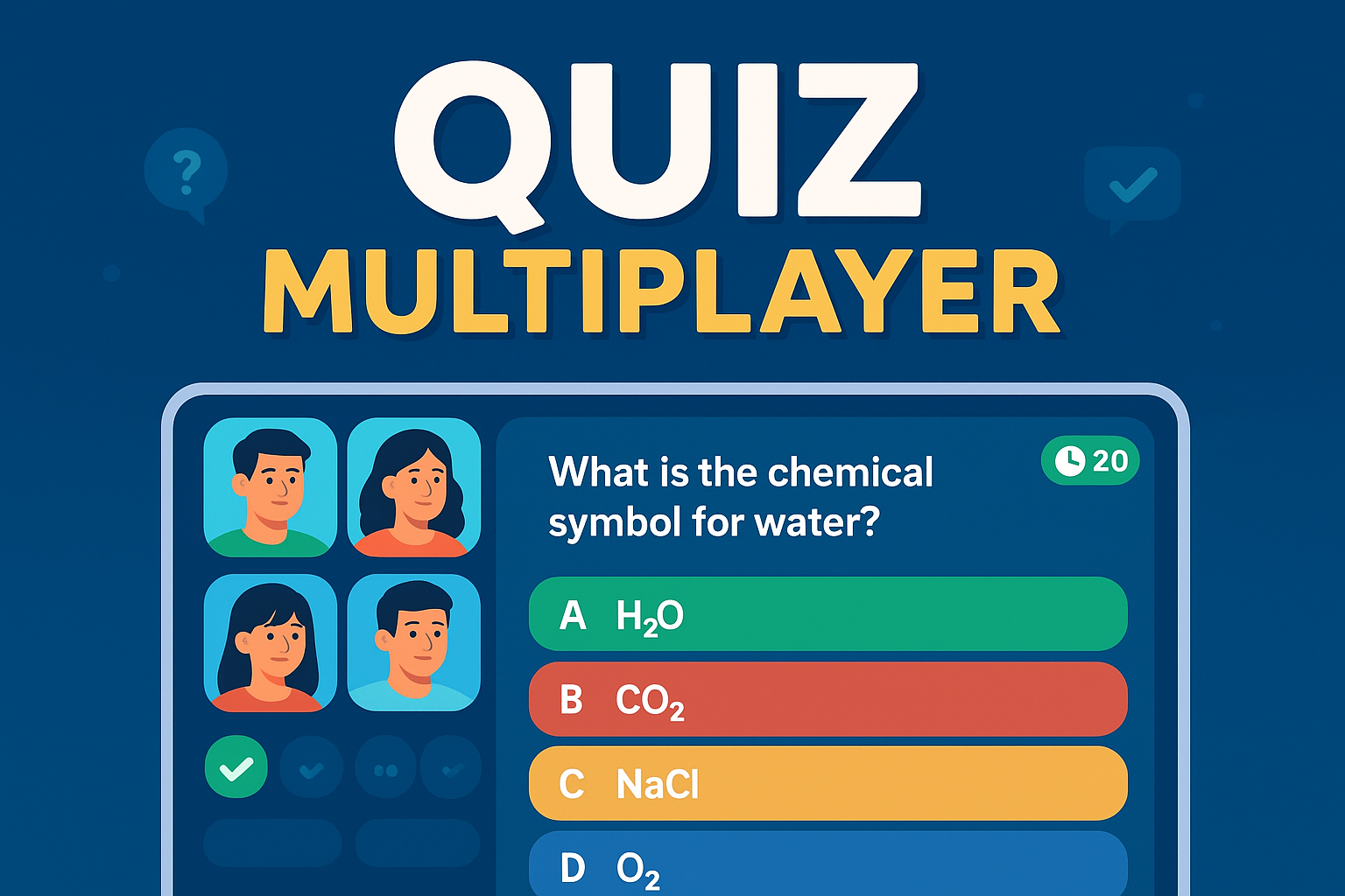 Multiplayer Quiz Game screenshot 1