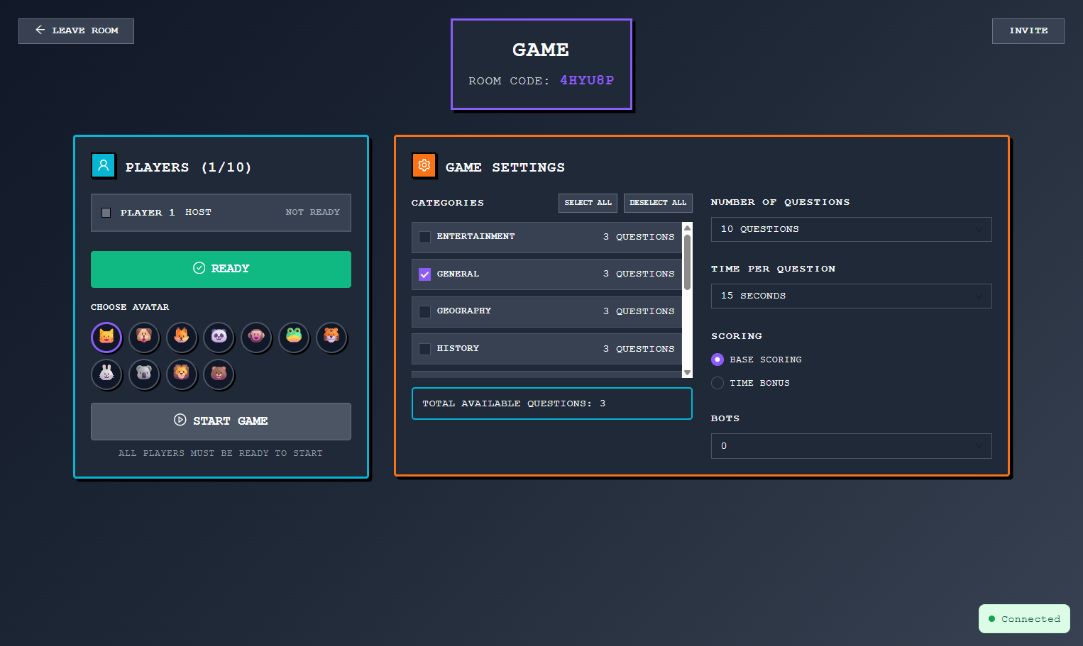 Multiplayer Quiz Game screenshot 4